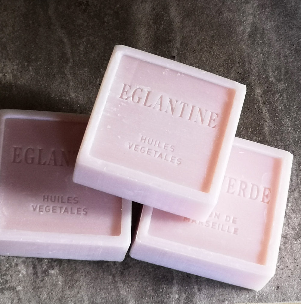 'Eglantine' embossed soap