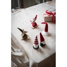 Decorative skiing mice.