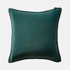 Pacific Green Square Velvet Cushion